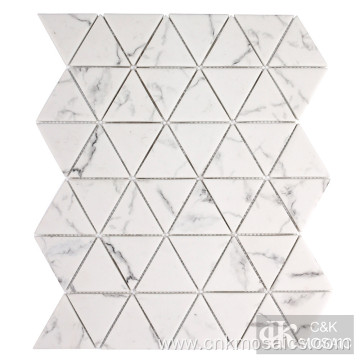 Printing Recycled Glass Mosaic Tile Backsplash